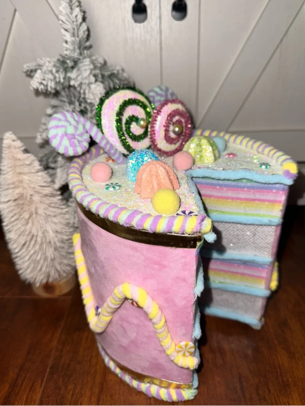 Cupcakes & Cashmere Pastel Candy-Themed Decorative Cake Tree Topper